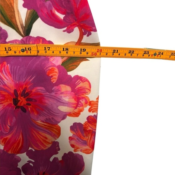 Alexia Admor Scuba Midi Floral Dress Size 10 - Picture 14 of 15